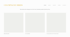 Desktop Screenshot of champagnebirds.com