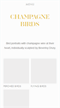Mobile Screenshot of champagnebirds.com